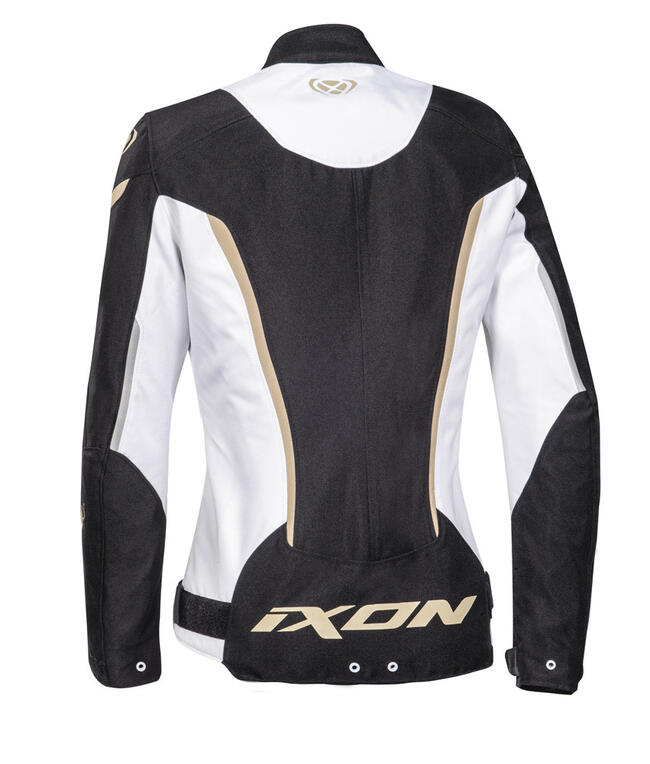 Ixon Giacche E Giubbotti Da Moto Nero/oro Donna